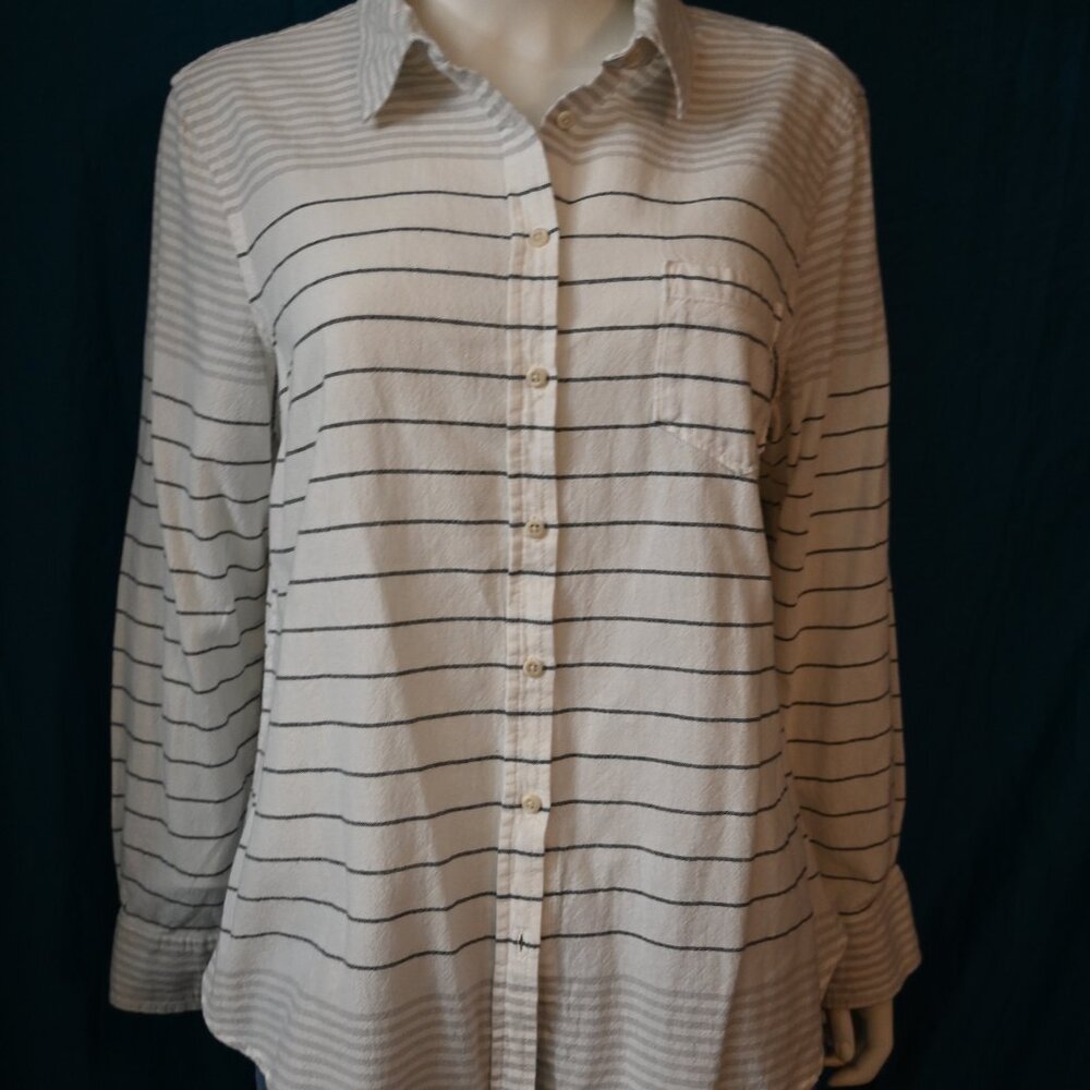 Verona stripped button down